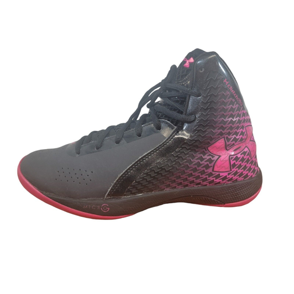 Under Armour Micro G‎ Athletic Basketball Shoes Women's Size 8.5 M 1256436-002 - Picture 4 of 12